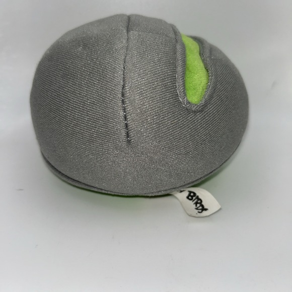 Angry Birds Corporal Pig Cracked Helmet Plush 5 Inch Green Bad Piggies No Sound - Picture 4 of 10